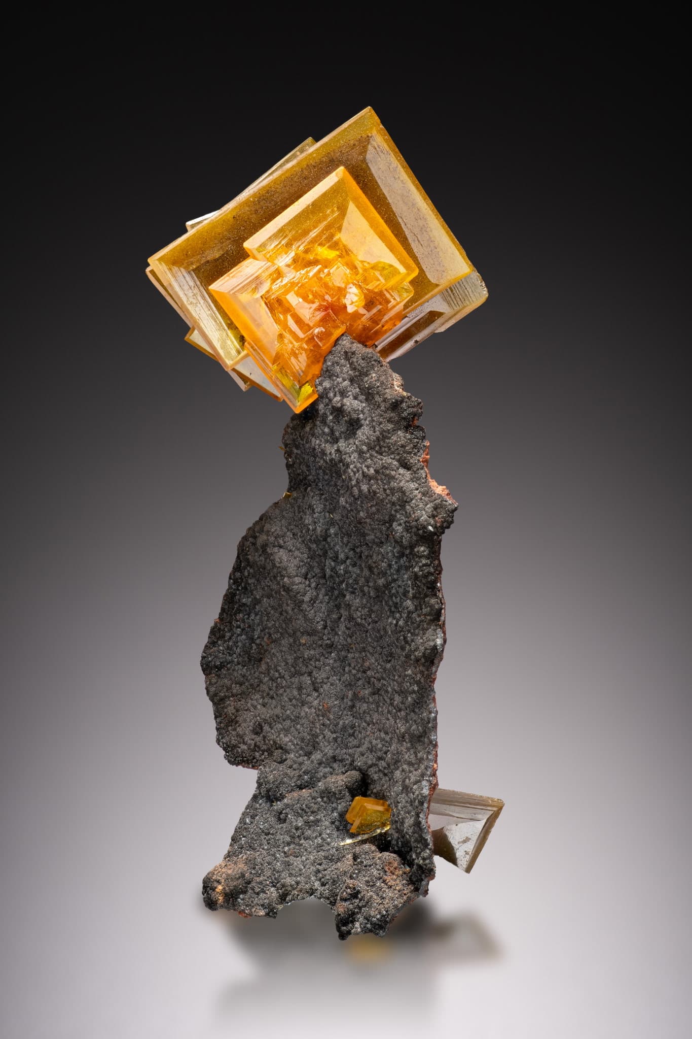Wulfenite on Matrix